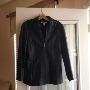 ALFANI ladies leather jacket